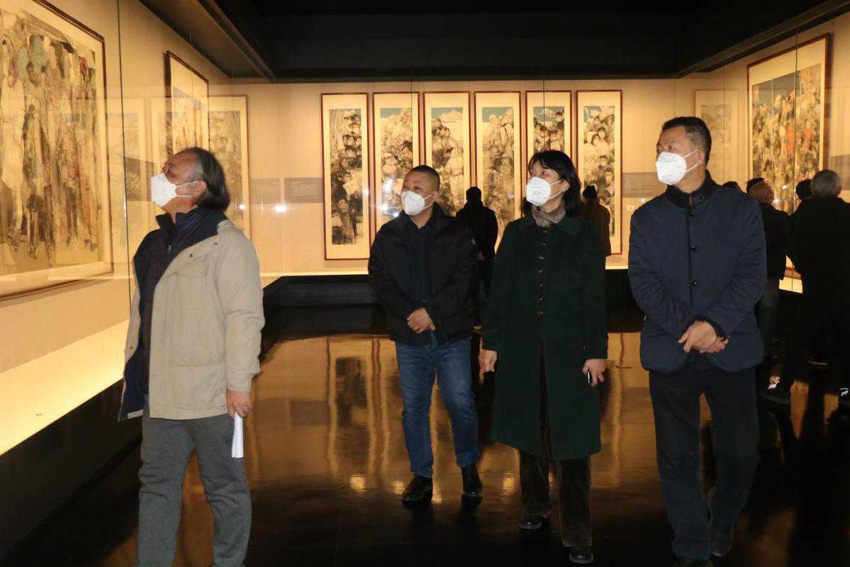 贾发军中国画作品展  开幕式暨作品学术研讨会正式举行