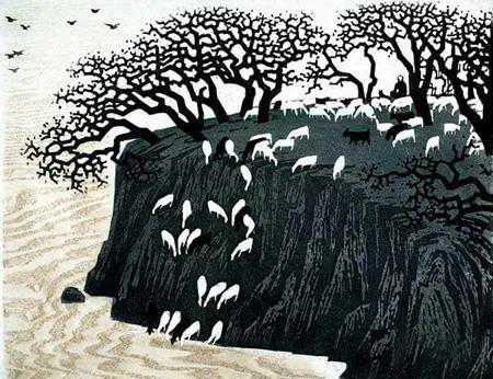 山西书画“大家•名作”——姚天沐版画中国画等作品欣赏